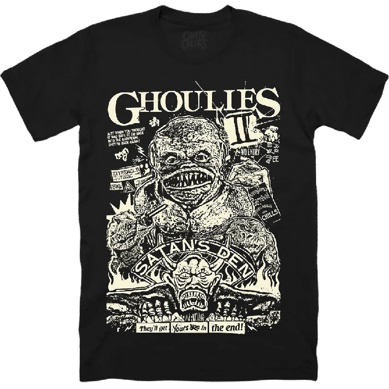 GHOULIES II: ENTER IF YOU DARE - T-SHIRT (GLOW IN THE DARK)