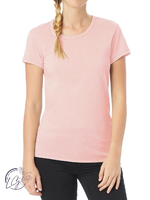 Signature Basic Tee in Faded Pink