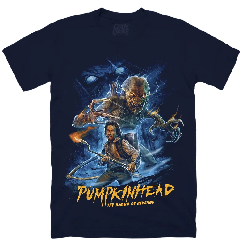 PUMPKINHEAD: DEMON OF REVENGE - T-SHIRT (MIDNIGHT BLUE)