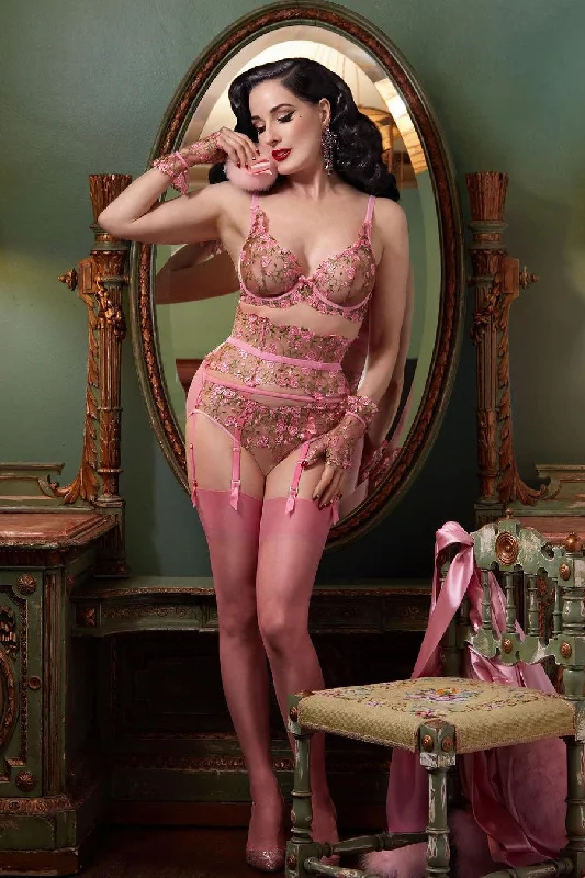 Dita Von Teese Rosewyn Hi Cut Brief - Sale