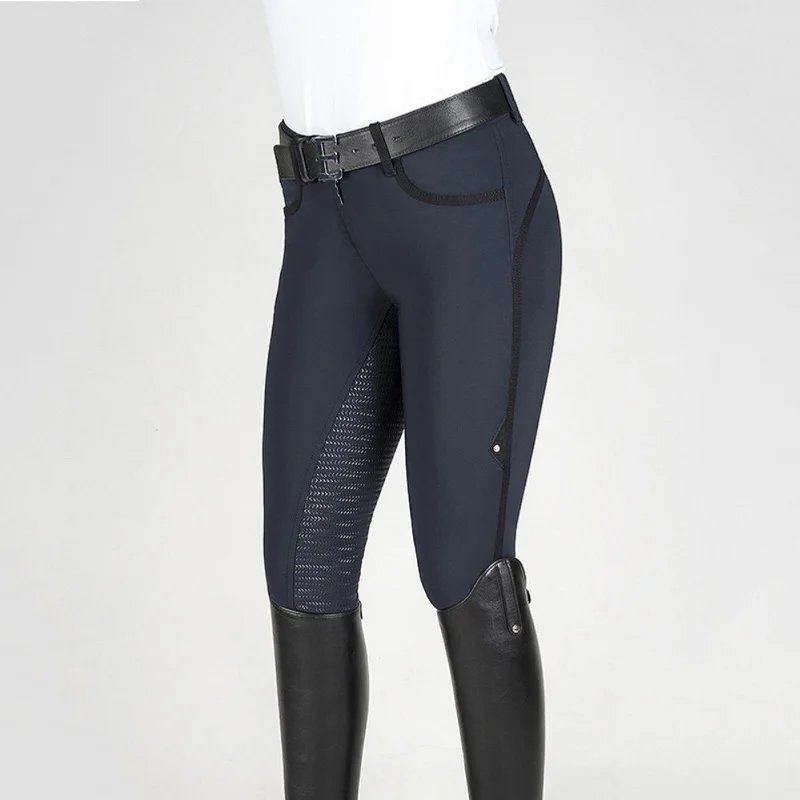 Women Pants Fashion High Waist Horse Riding Pants Equestrian Breeches Skinny Trousers High Elastic Solid Color Women's Pants