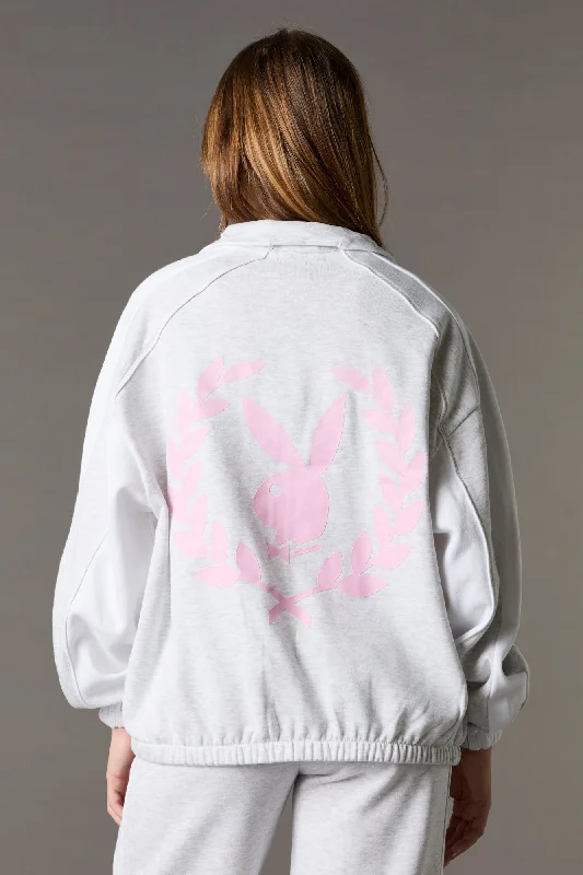 Playboy Graphic Colourblock Jacket