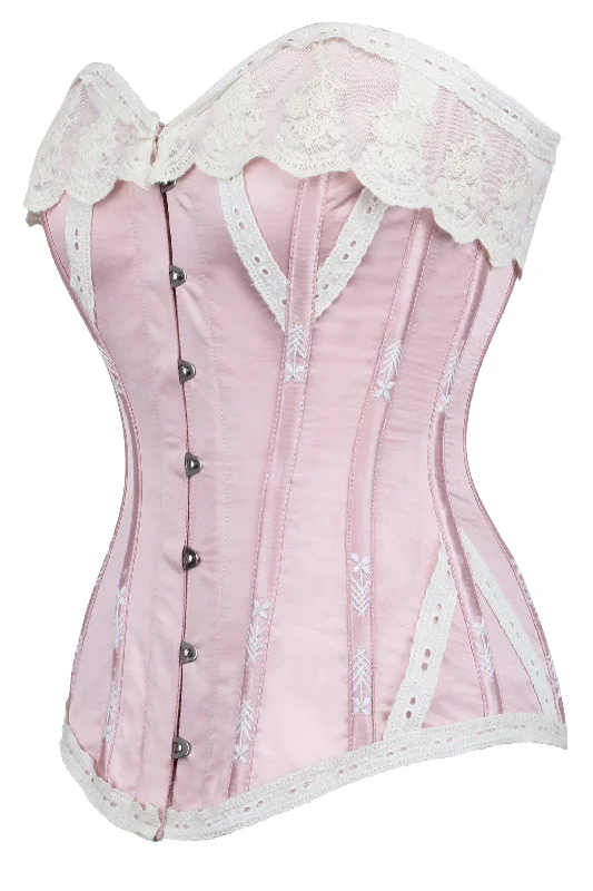 Historic Lace Corset finished with Flossing