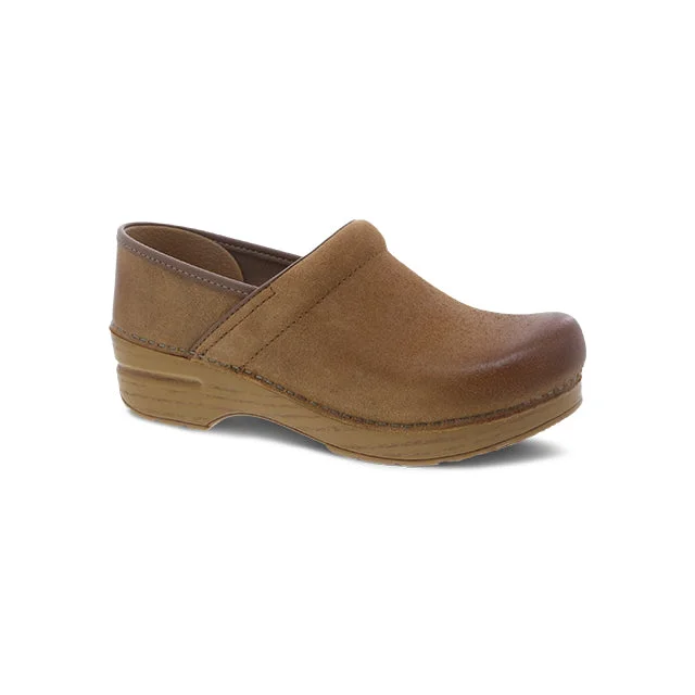 Women's Professional Tan Burnished Suede