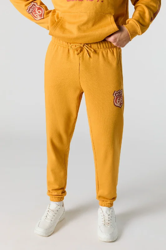 Route 66 Graphic Fleece Jogger