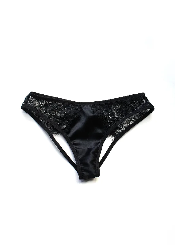 Ouvert Panty Black