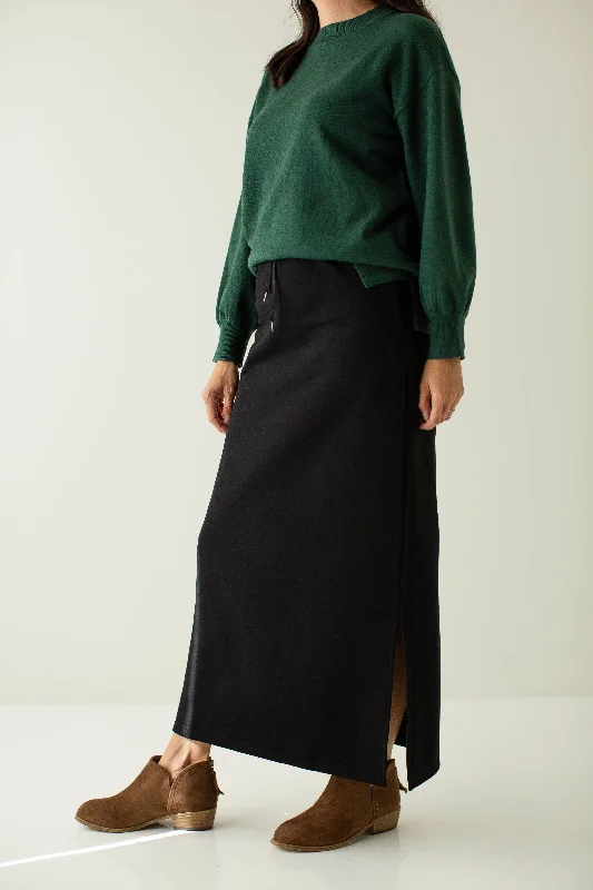 'Madison' Maxi Sweatshirt Skirt