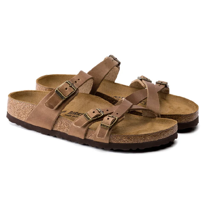 Women's Franca Oiled Leather Sandal