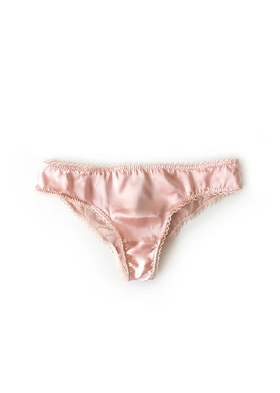 Allegra Blush Silk Women's Panty