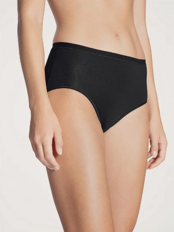 Natural Comfort High Waist Brief Svart