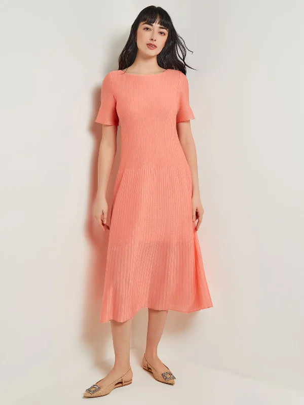 Midi A-Line Dress