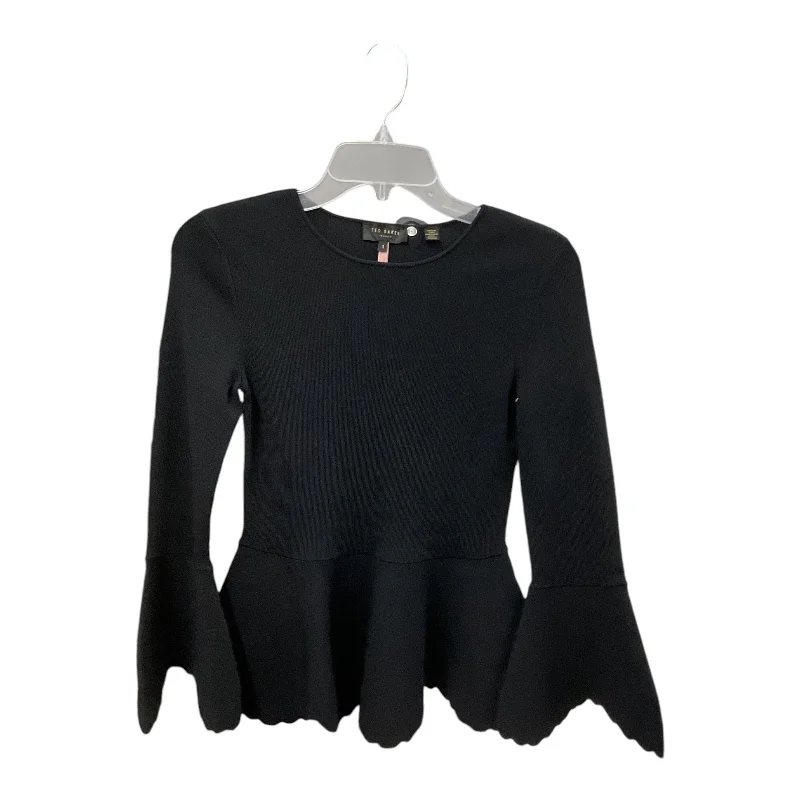 Top Long Sleeve By Ted Baker In Black